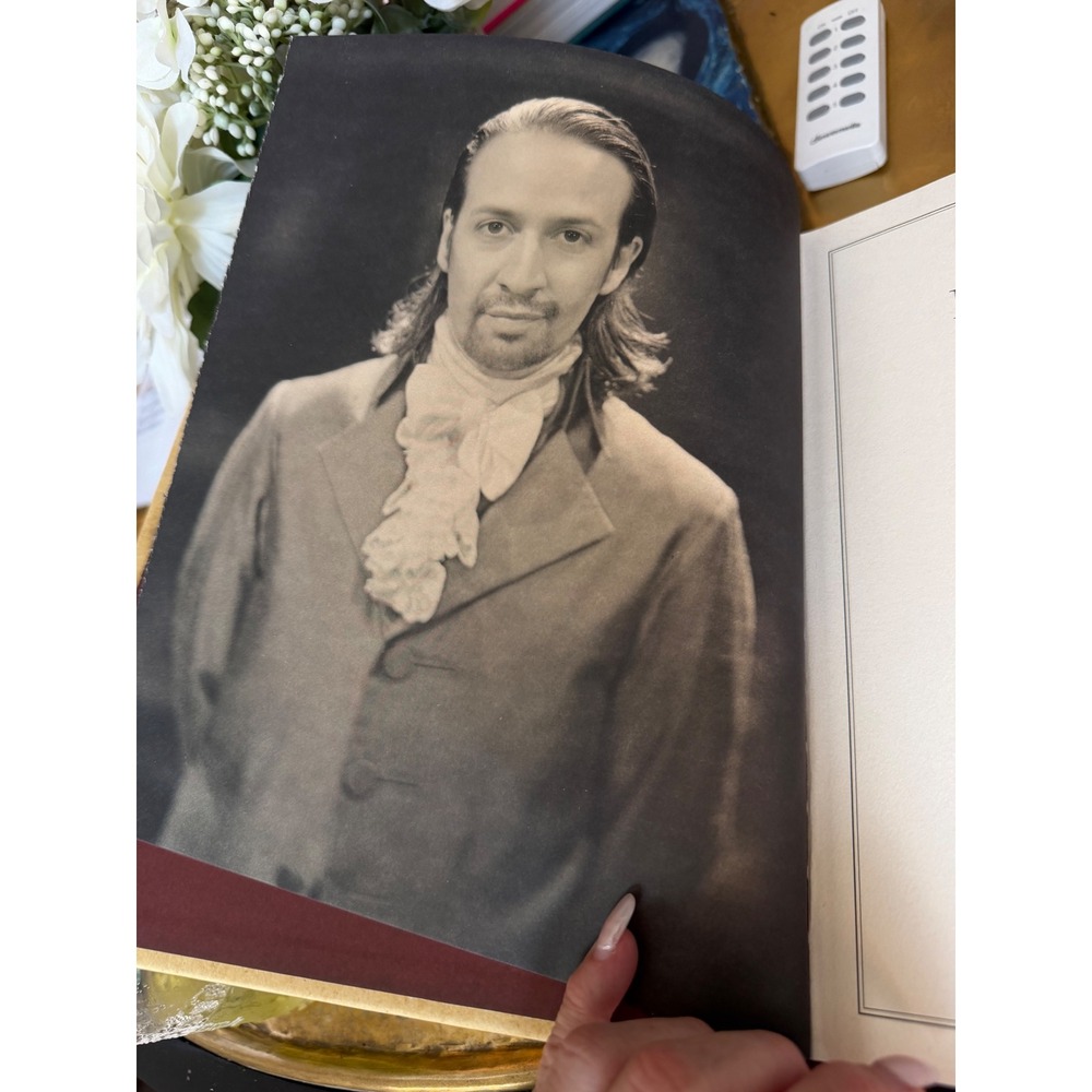 Hamilton The Revolution Hardcover Book Lin-Manuel Miranda First Edition 2016